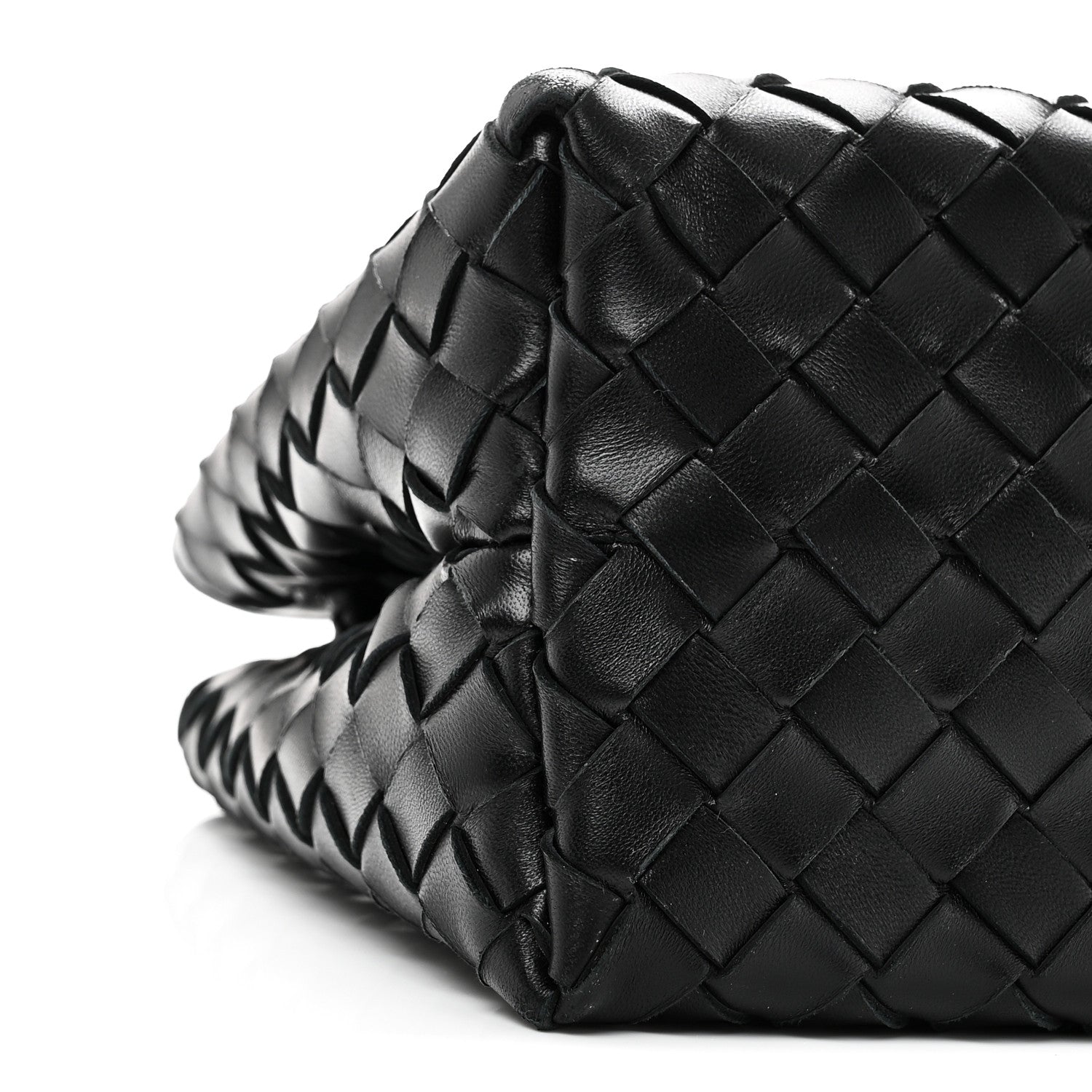 Bottega Veneta Nappa Intrecciato Small East West Andiamo Shoulder Bag Black 8 of 9