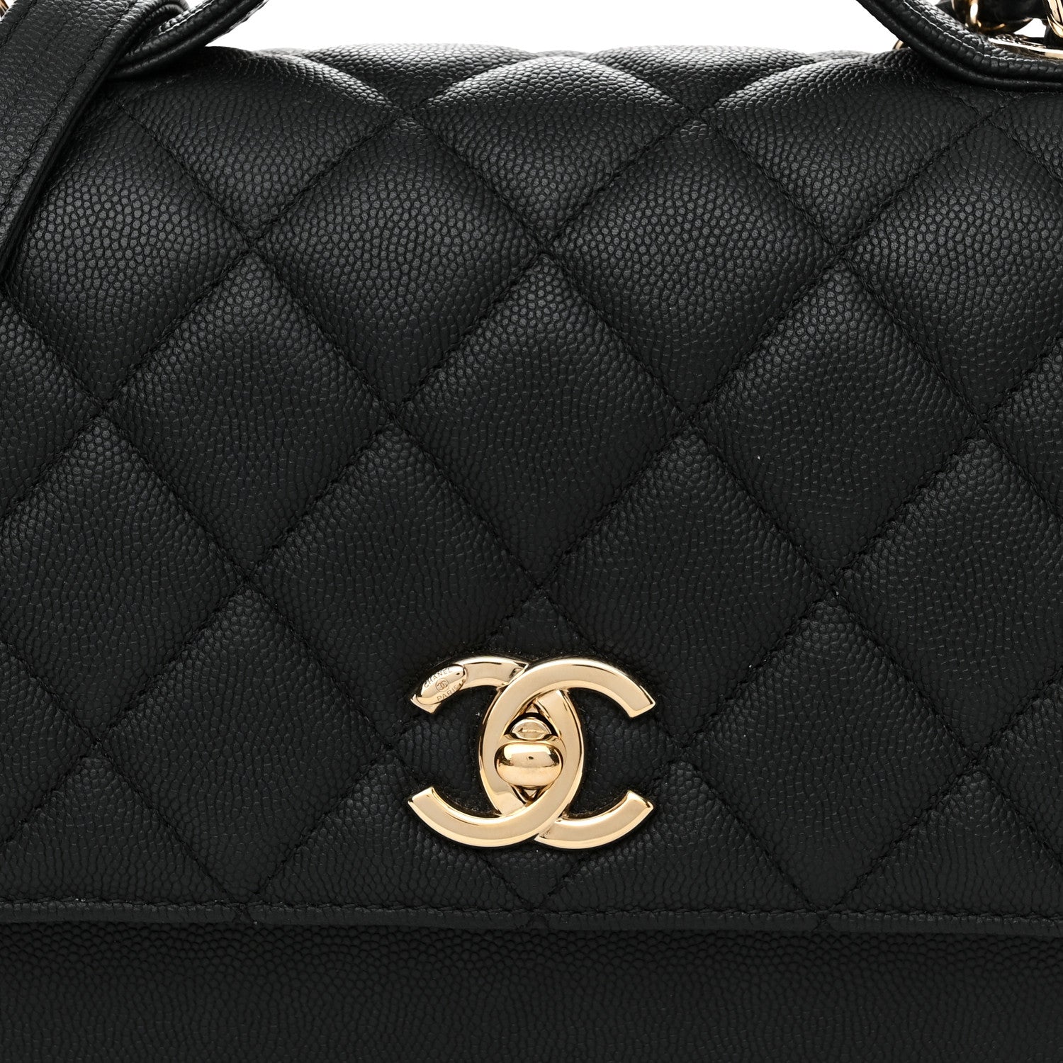 Chanel Caviar Quilted Medium Business Affinity Flap Black 9 of 11