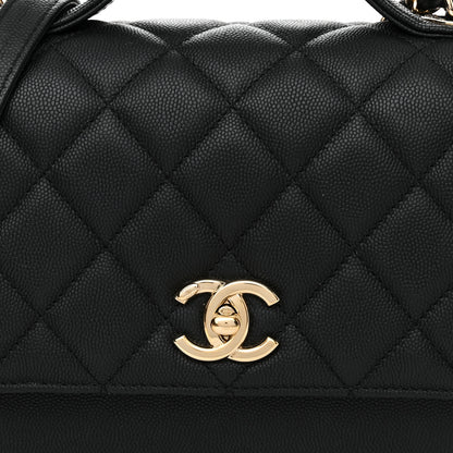 Chanel Caviar Quilted Medium Business Affinity Flap Black 9 of 11