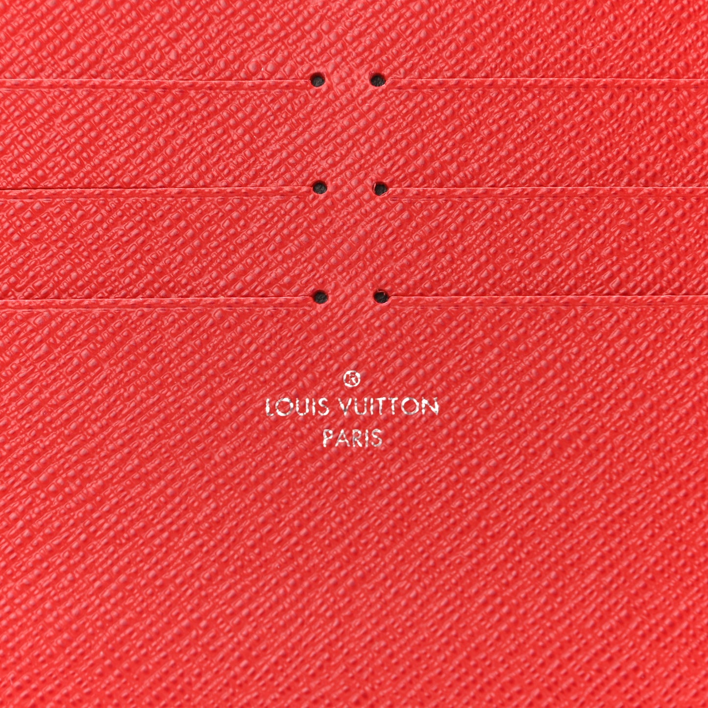 Calfskin Felicie Card Holder Insert Cherry