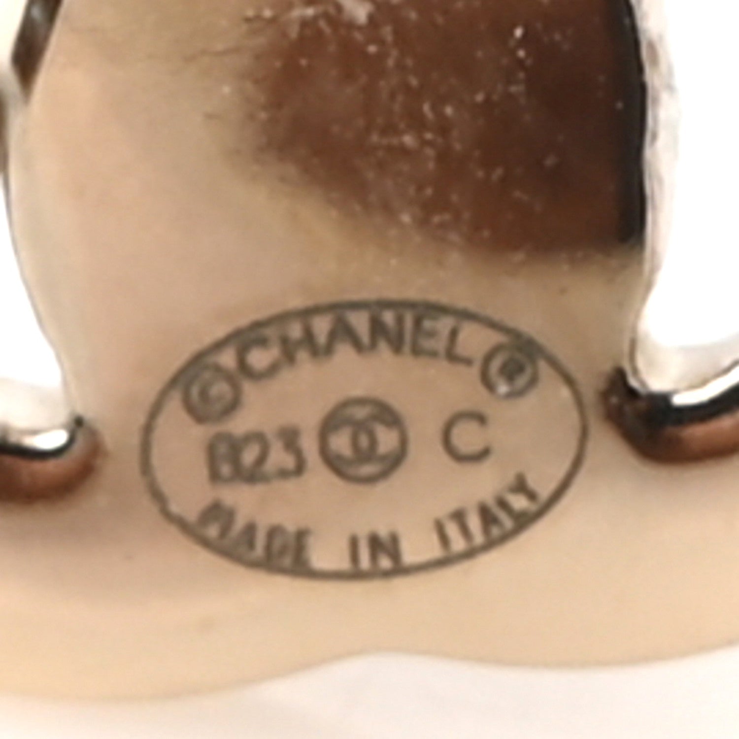 Chanel Crystal Star CC Earrings Gold 4 of 5