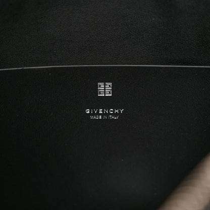 Givenchy Smooth Calfskin Medium Moon Cut Out Shoulder Bag Black 6 of 13
