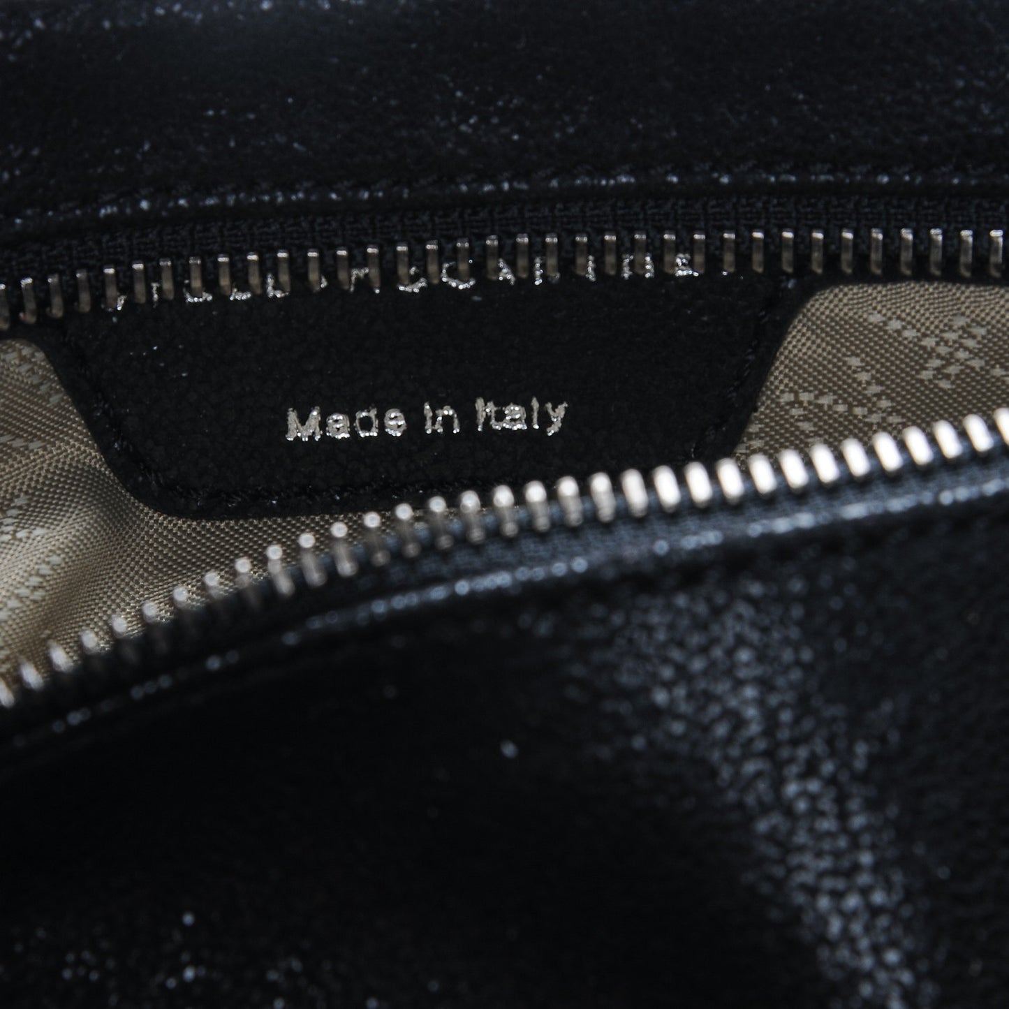 Shaggy Deer Falabella Fold Over Clutch Black