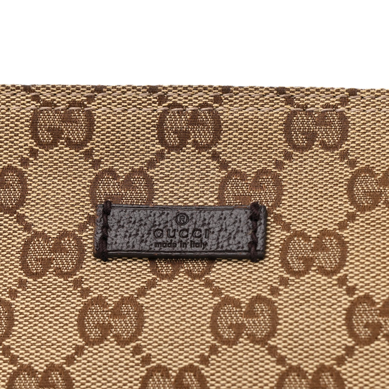 Gucci Monogram Web Small Flat Messenger Crossbody Dark Brown 8 of 12