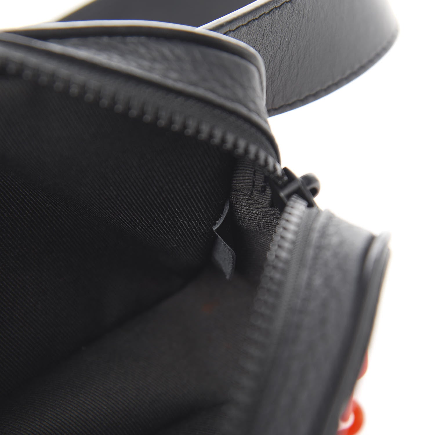 Louis Vuitton Taurillon Monogram Uniformes Solar Ray Soft Pochette Volga Belt Bag Black 5 of 8