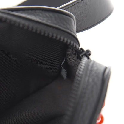 Louis Vuitton Taurillon Monogram Uniformes Solar Ray Soft Pochette Volga Belt Bag Black 5 of 8