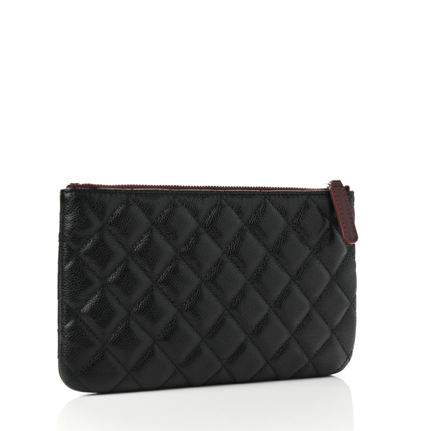 Chanel Caviar Quilted Cosmetic Case Black 2 of 6