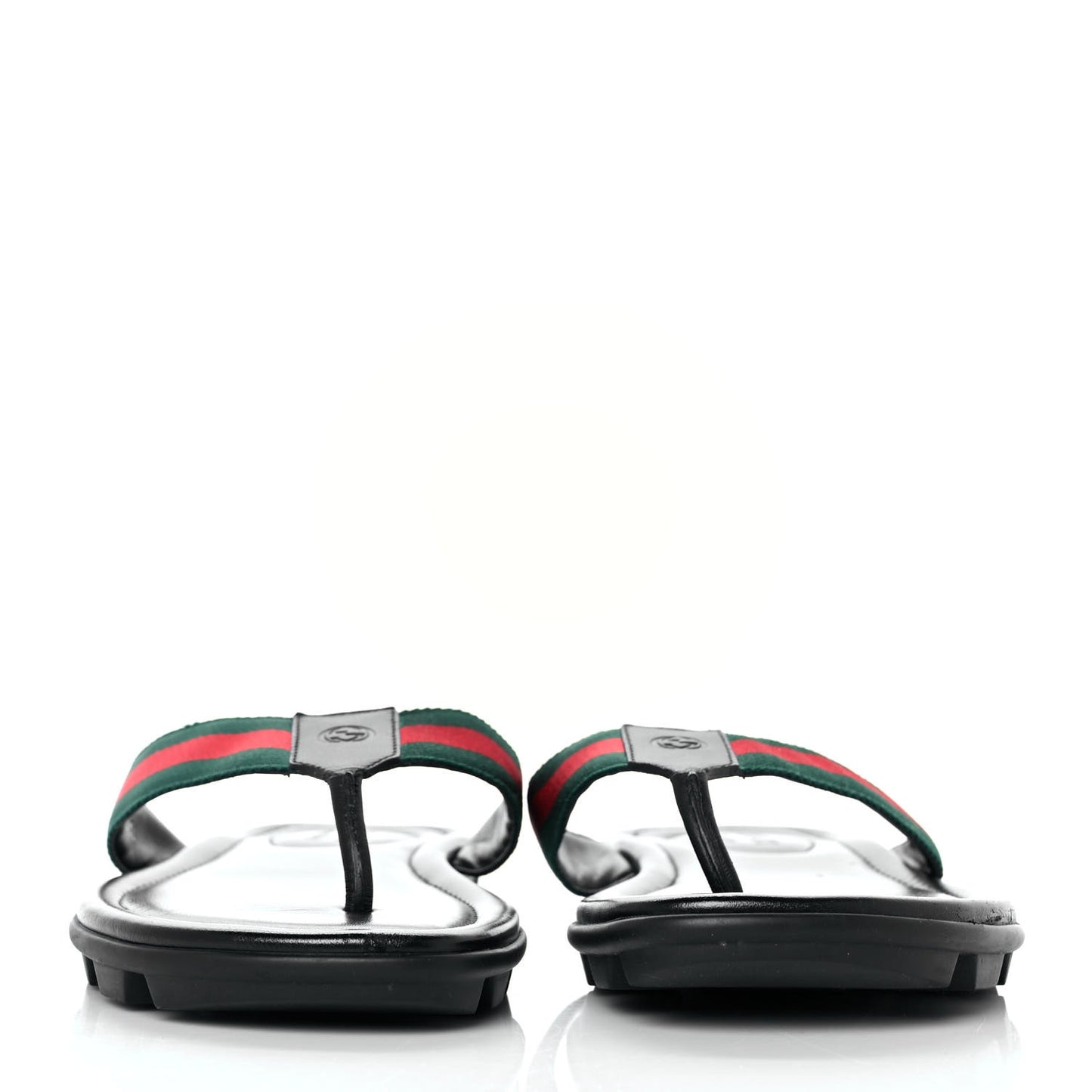 Nylon Calfskin Web Mens Cleat Sole Thong Sandals 10 Black Red Blue
