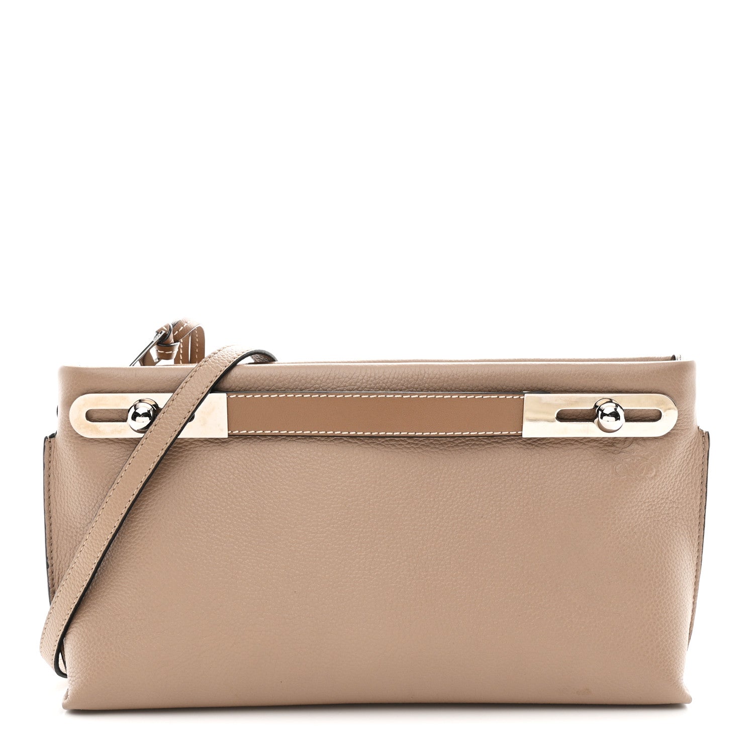 Loewe Grained Calfskin Small Missy Bag Sand 1 of 10