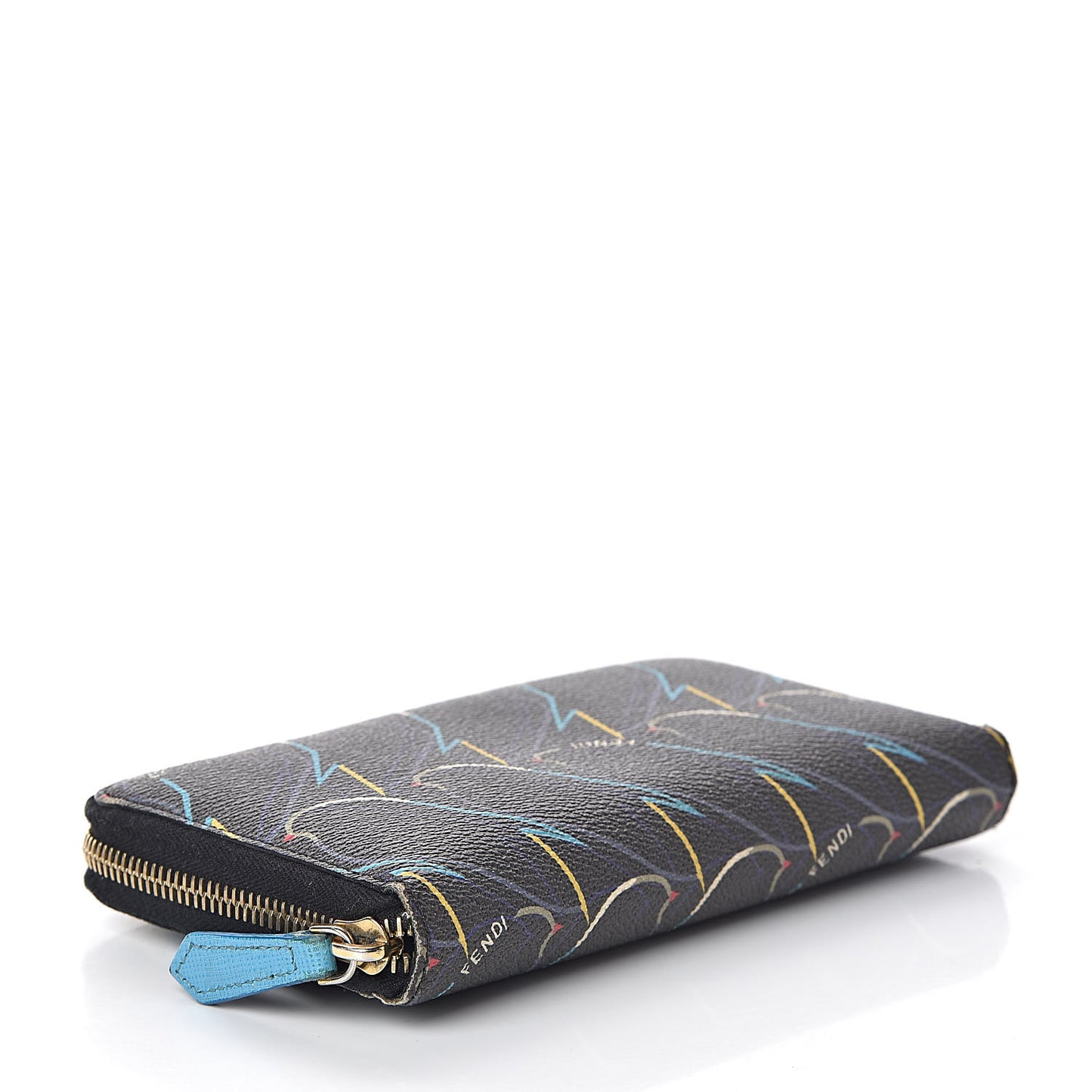 Vitello Elite QuTweet Zip Around Wallet Dark Grey