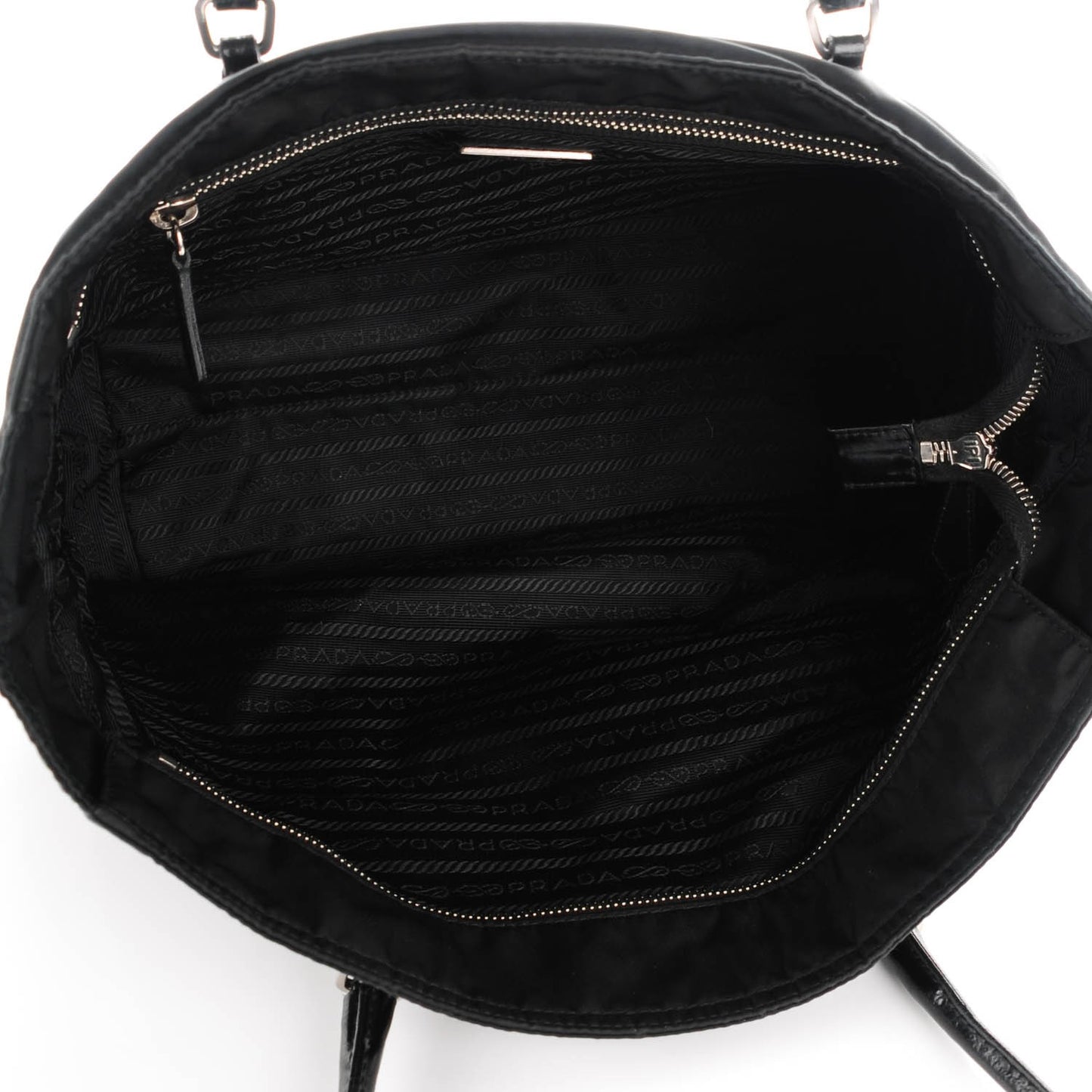 Tessuto Nylon Tote Nero Black