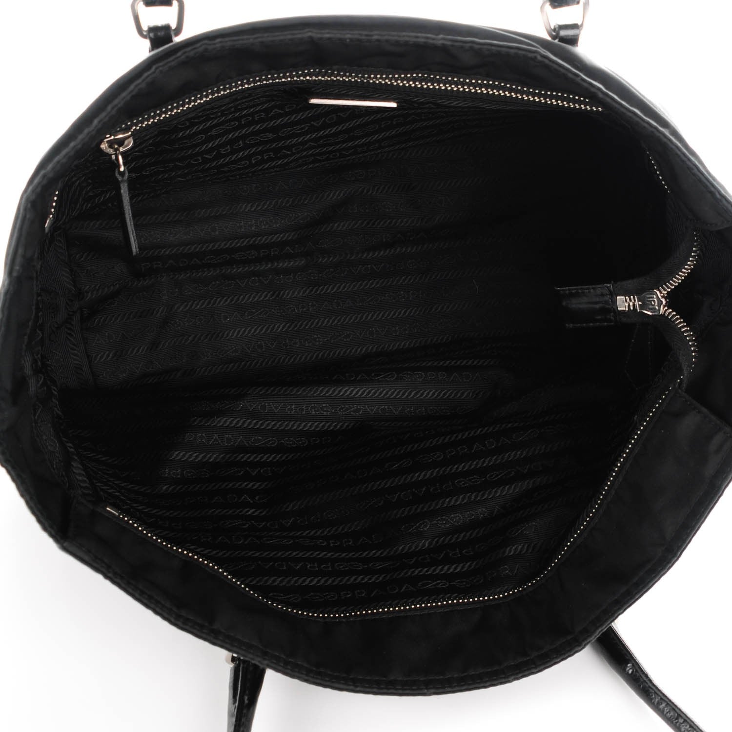 Prada Tessuto Nylon Tote Nero Black 5 of 7