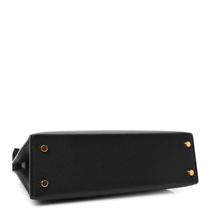 Hermes Epsom Mini Kelly Sellier 20 Black 3 of 10