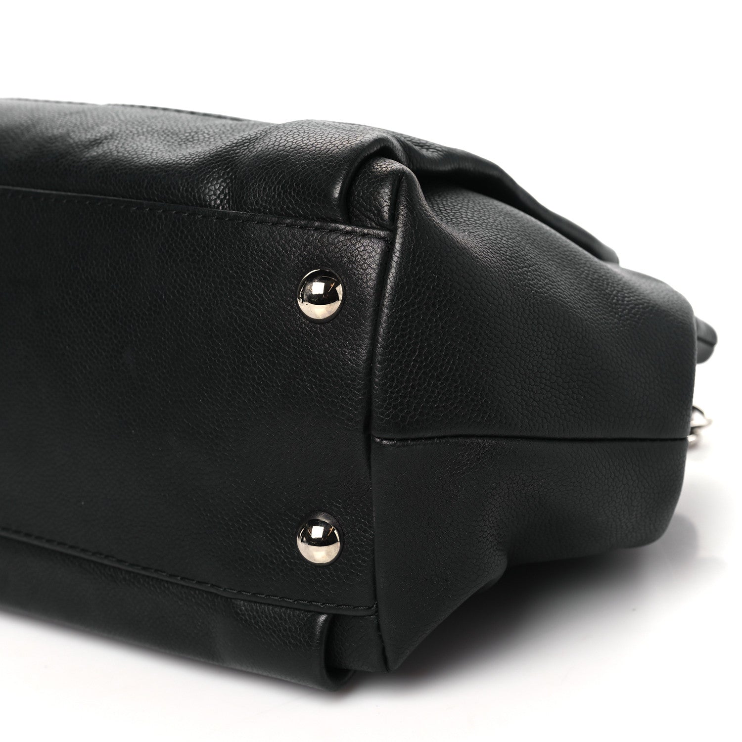 Chanel Caviar Large CC Tuck Tote Black 10 of 10