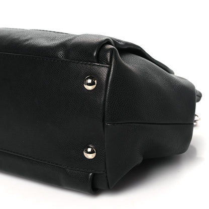 Chanel Caviar Large CC Tuck Tote Black 10 of 10
