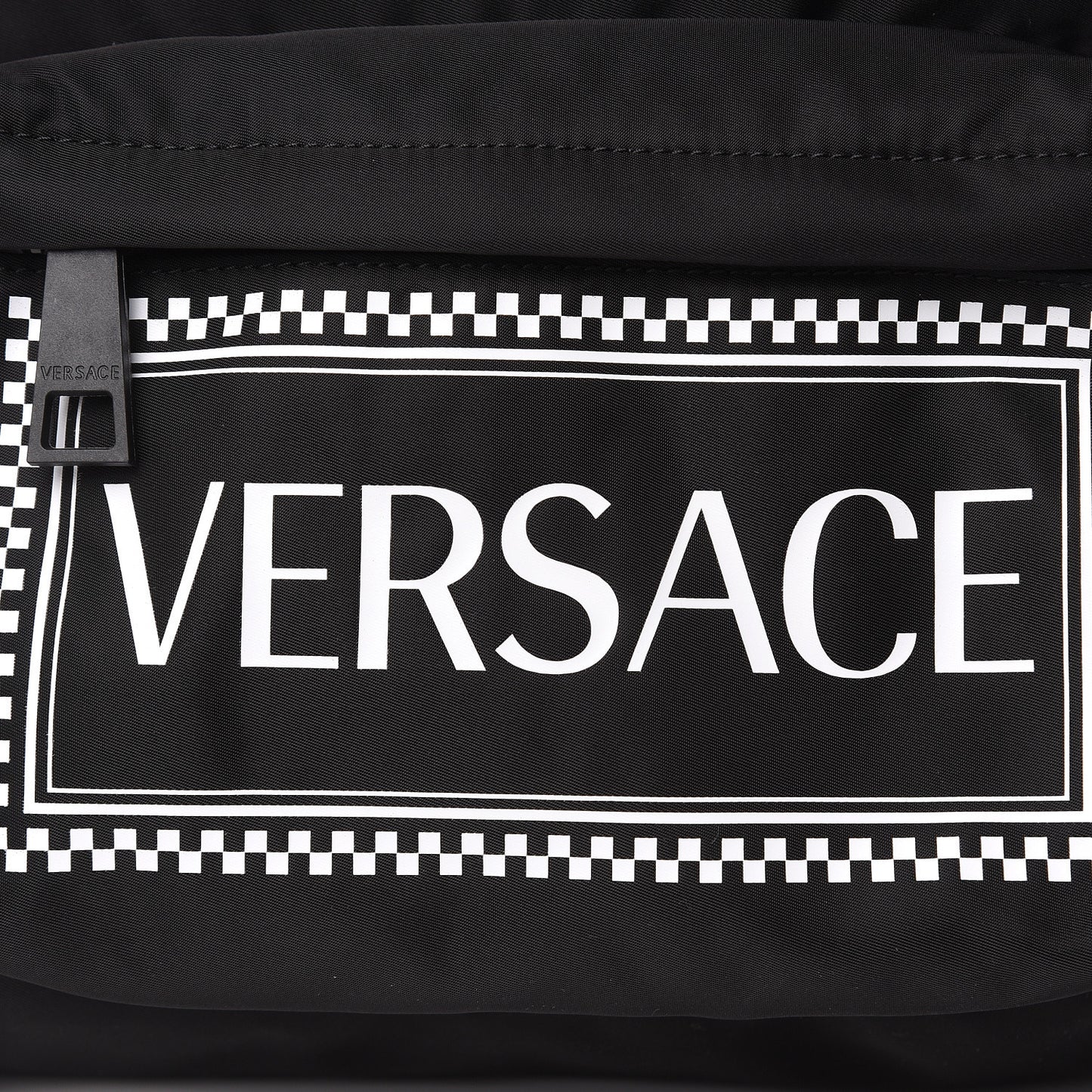 Nylon 90's Vintage Young Logo Backpack Black