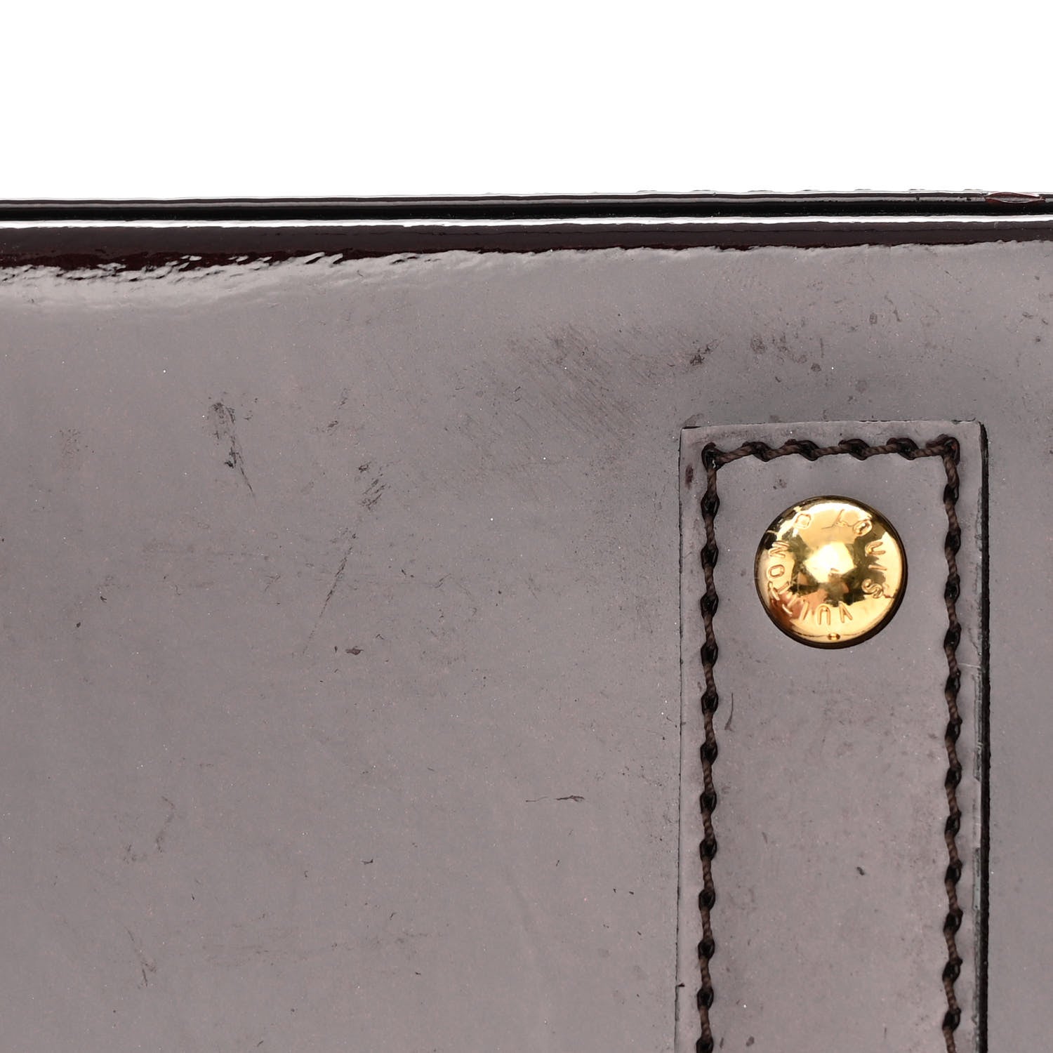 Louis Vuitton Vernis Alma BB Amarante 15 of 15
