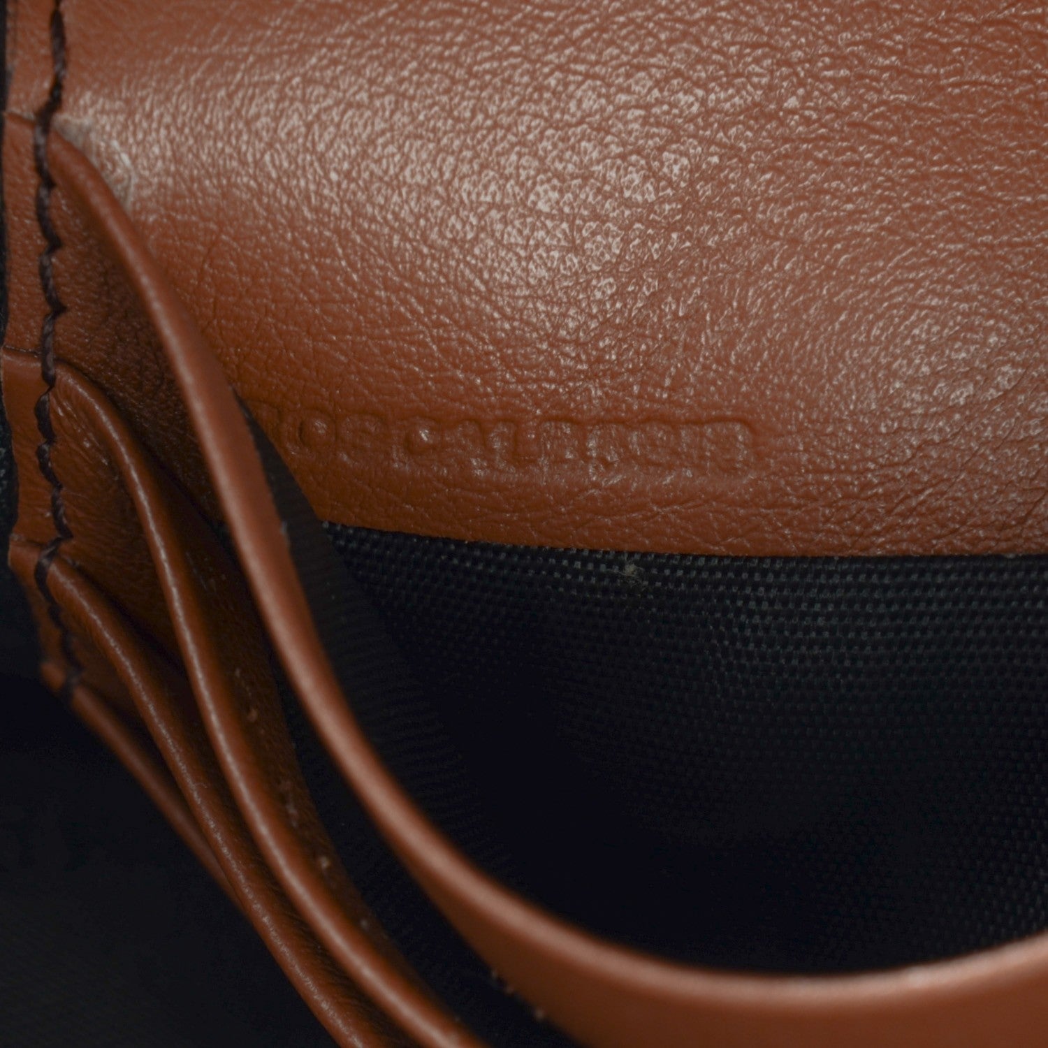 Burberry House Check Derby Peyton Crossbody Clutch Bag Tan 7 of 12