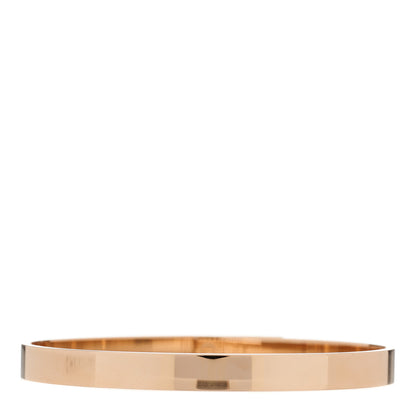 Hermes 18K Rose Gold Diamond PM Kelly Pave Bracelet SH 2 of 4