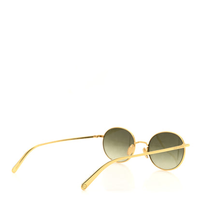 Louis Vuitton LV Bright Round Sunglasses Green 4 of 6