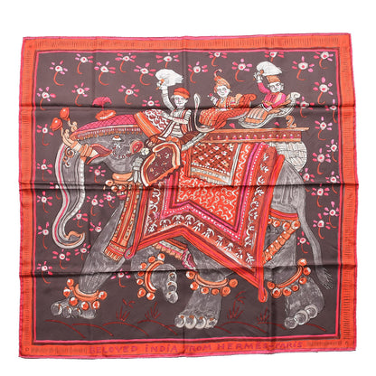 Hermes Silk Beloved India Scarf 90 1 of 6