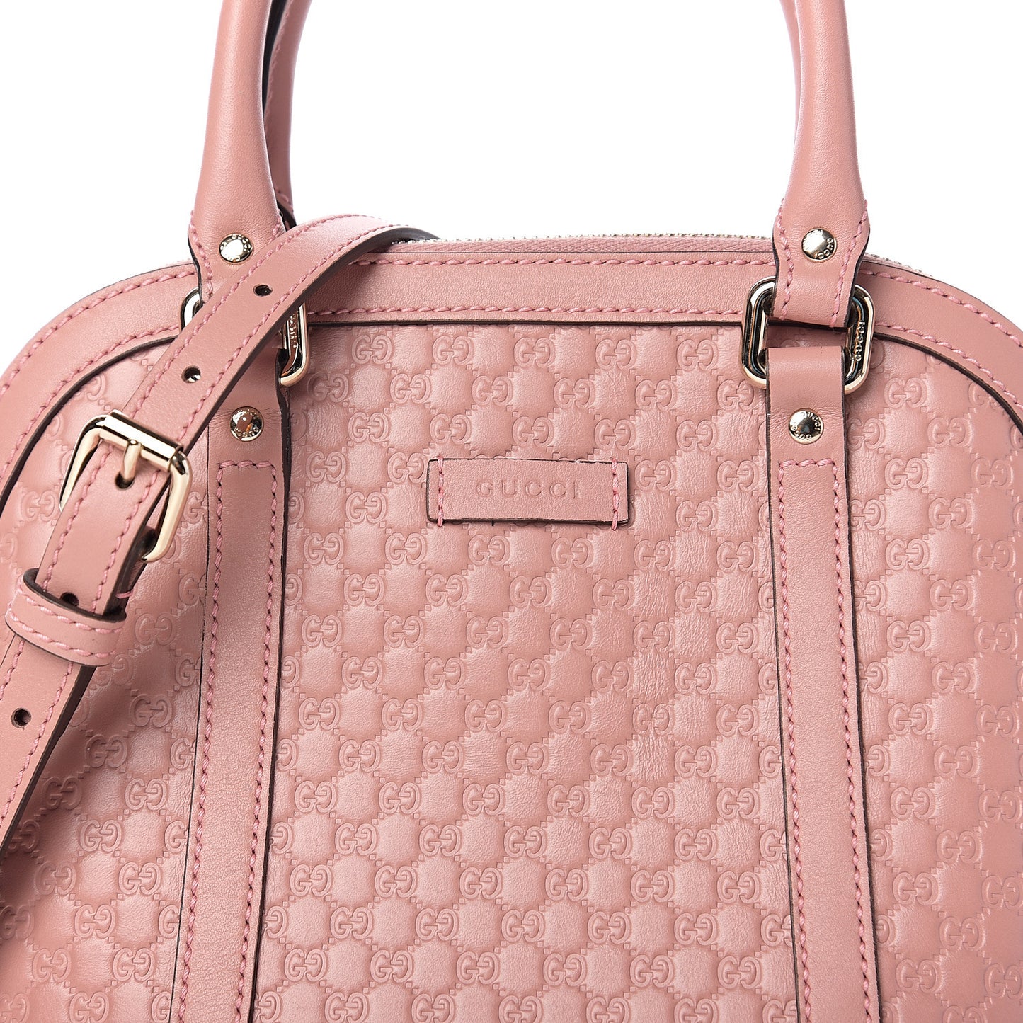 Microguccissima Mini Dome Bag Soft Pink