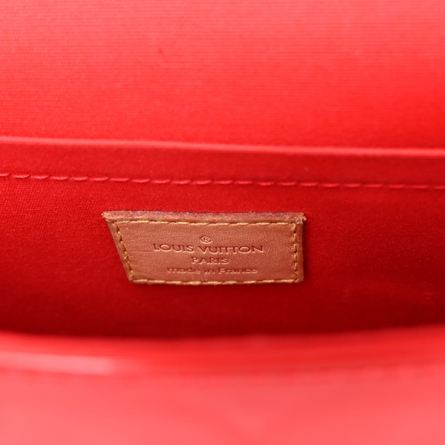 Louis Vuitton Vernis Bellflower GM Rouge Grenadine 6 of 11
