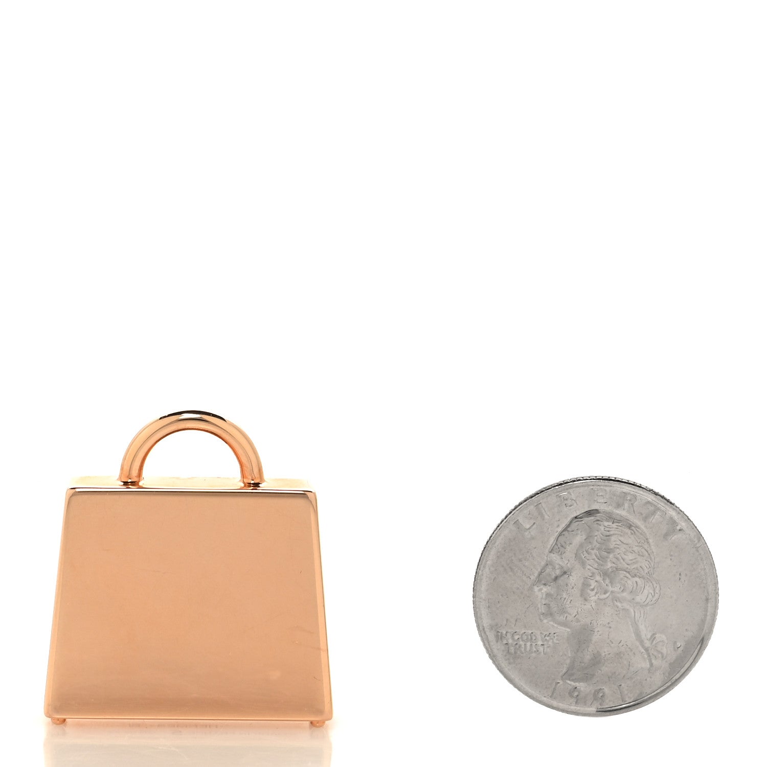 Hermes Metal Lacquer Laque H Vibration Kelly Curiosite Charm Acidule 2 of 3