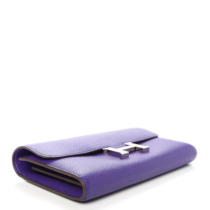 Hermes Epsom Constance Long Wallet Crocus 4 of 7