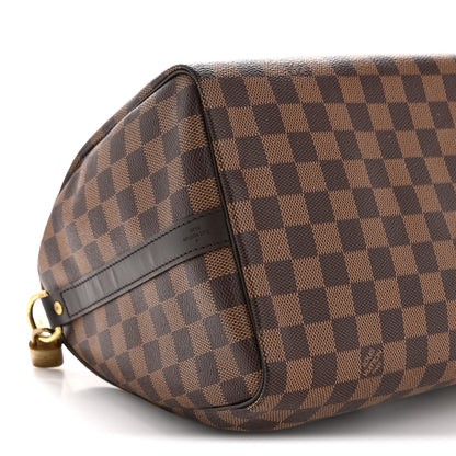 Louis Vuitton Damier Ebene Speedy Bandouliere 30 10 of 14