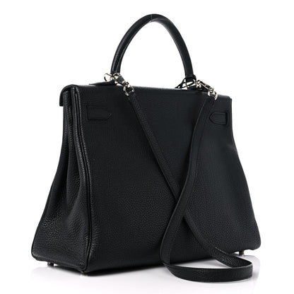 Hermes Togo Kelly Retourne 35 Black 3 of 15