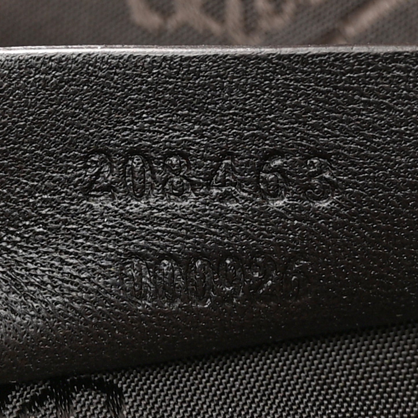 Guccissima Signature Eden Briefcase Black