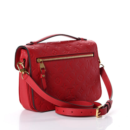 Louis Vuitton Empreinte Pochette Metis Scarlet 2 of 12