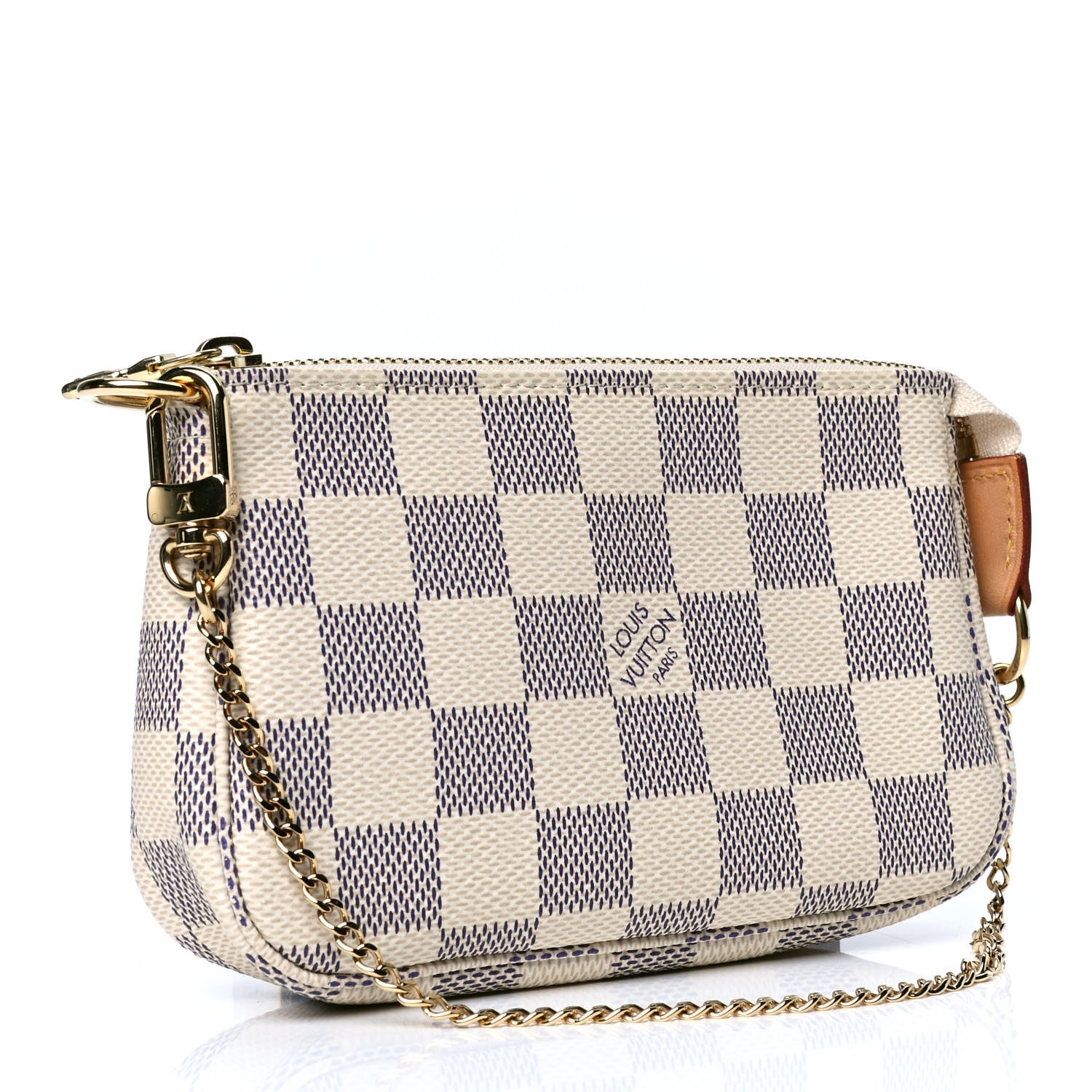 Louis Vuitton Damier Azur Mini Pochette Accessories 2 of 4