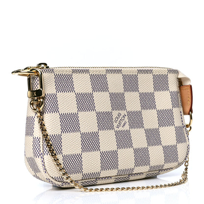 Louis Vuitton Damier Azur Mini Pochette Accessories 2 of 4