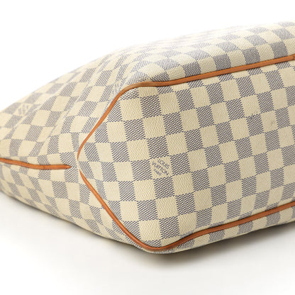 Louis Vuitton Damier Azur Delightful MM Rose Ballerine 6 of 20