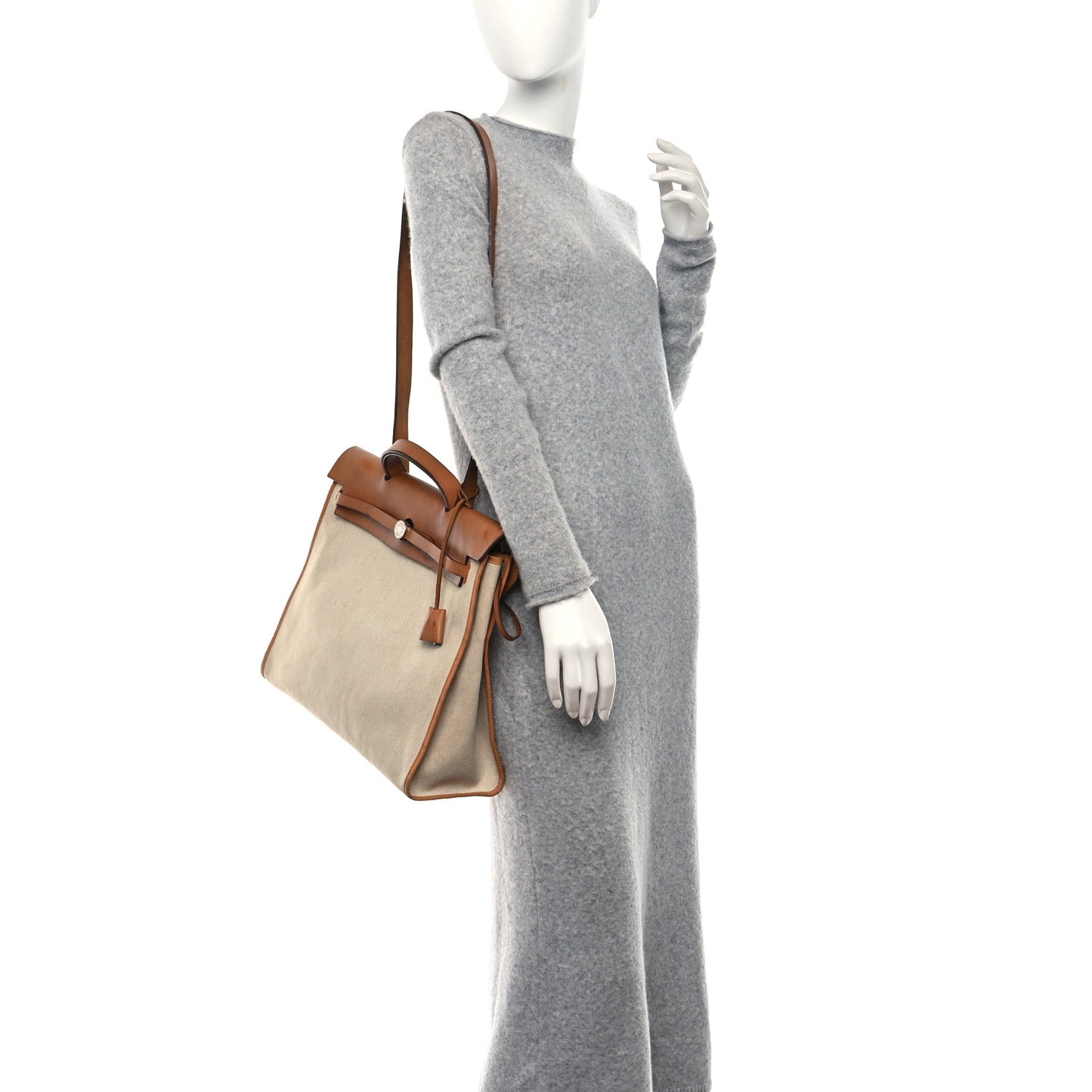 Toile Vache Hunter Herbag Zip 39 MM Beige Naturel