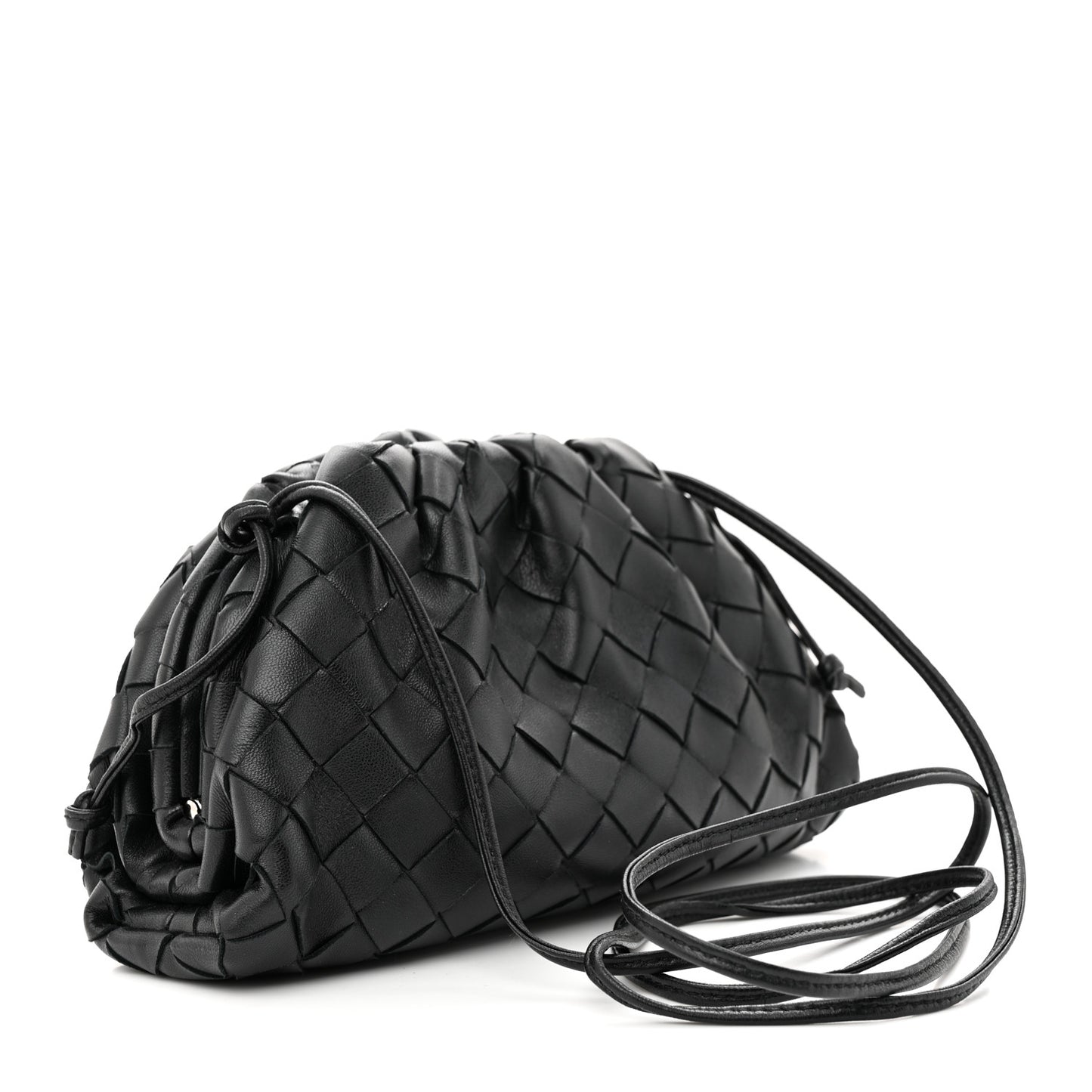 Nappa Intrecciato The Mini Pouch Black
