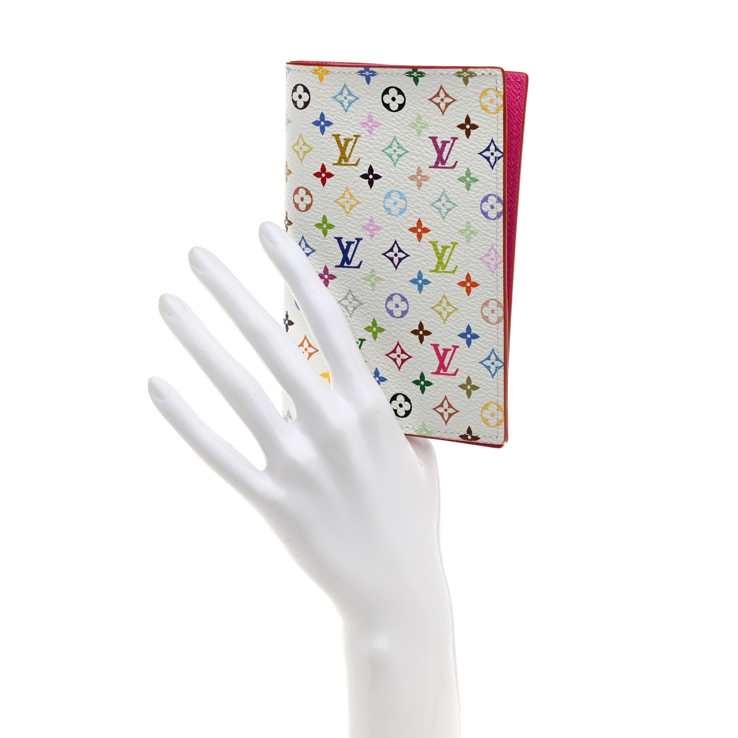 Louis Vuitton LV X TM Monogram Multicolor Passport Cover White 2 of 7