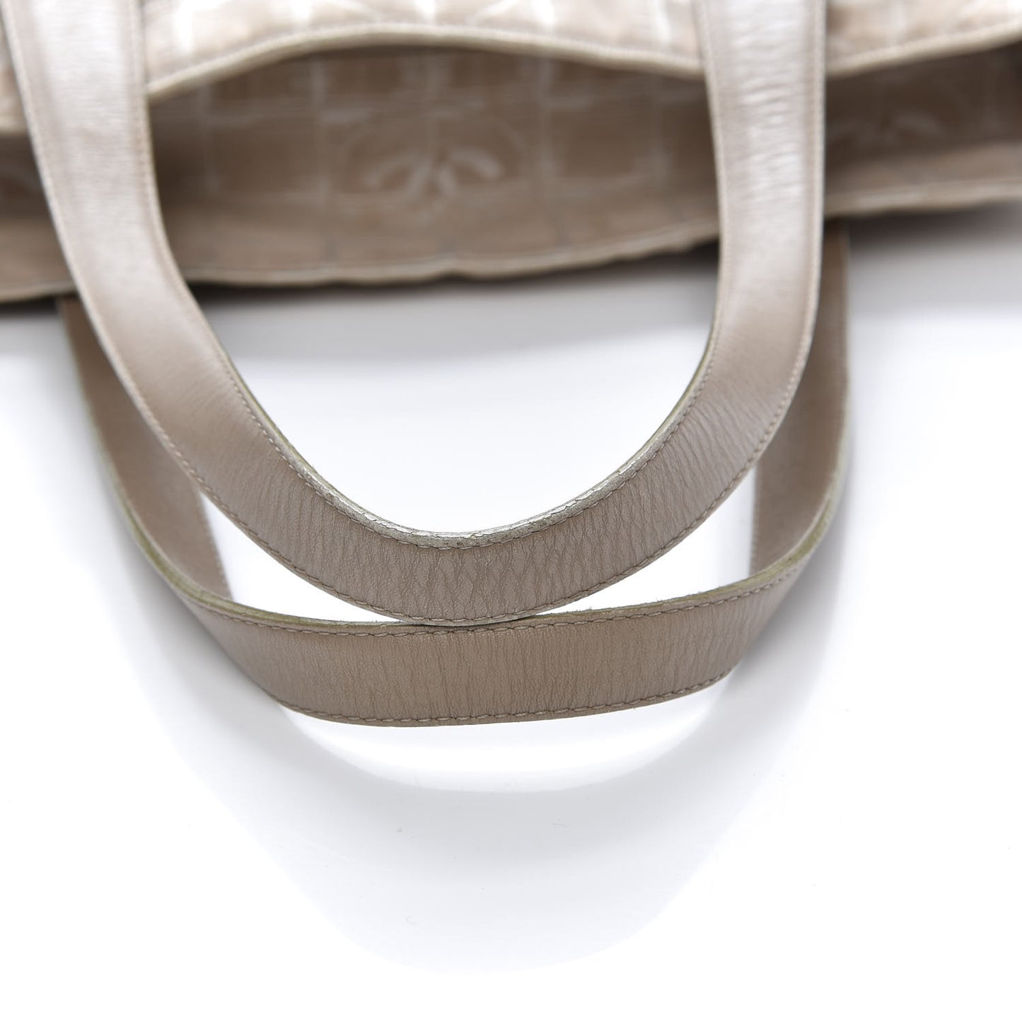 Nylon Medium Travel Tote Beige