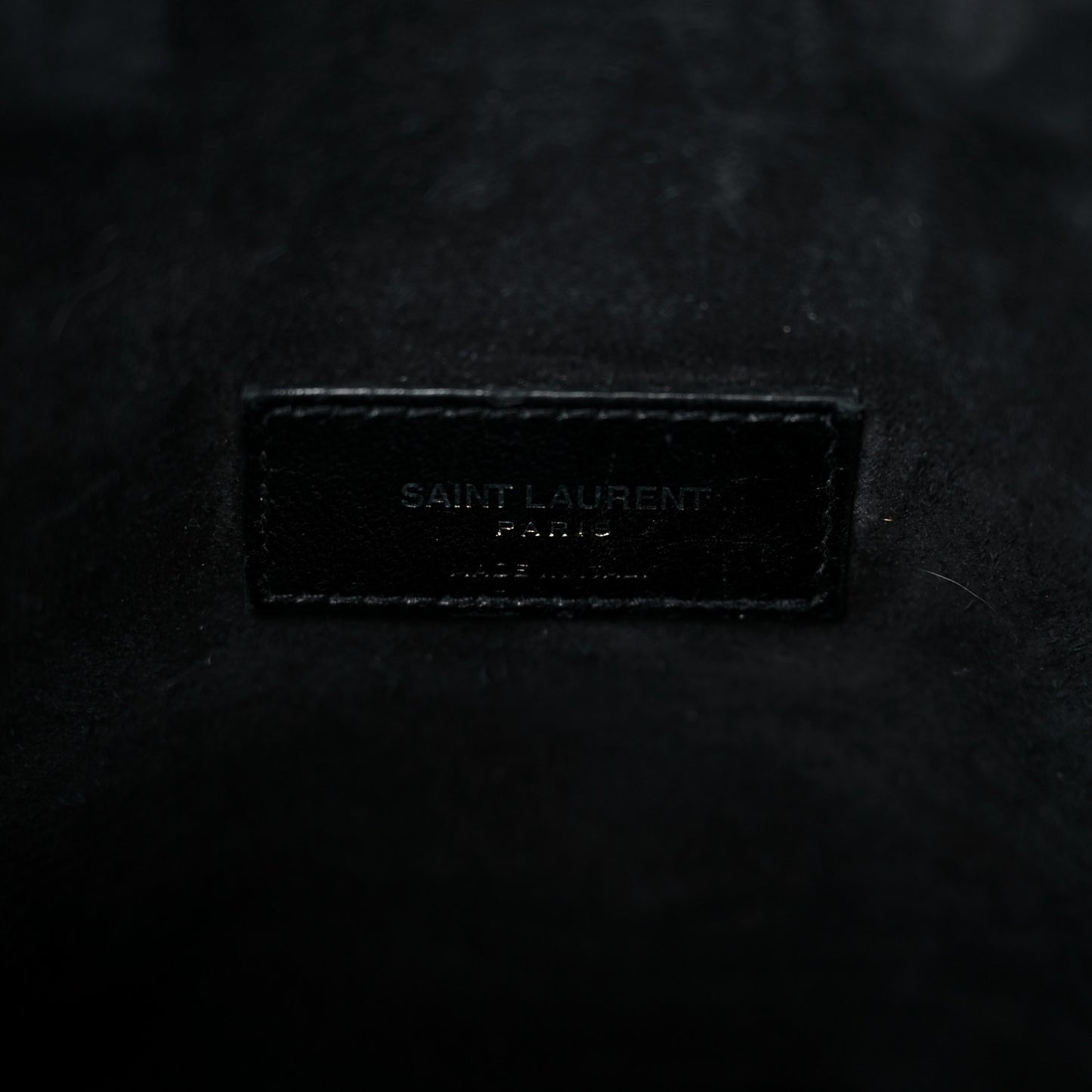 Calfskin Crocodile Embossed Small Supple Sac de Jour Black