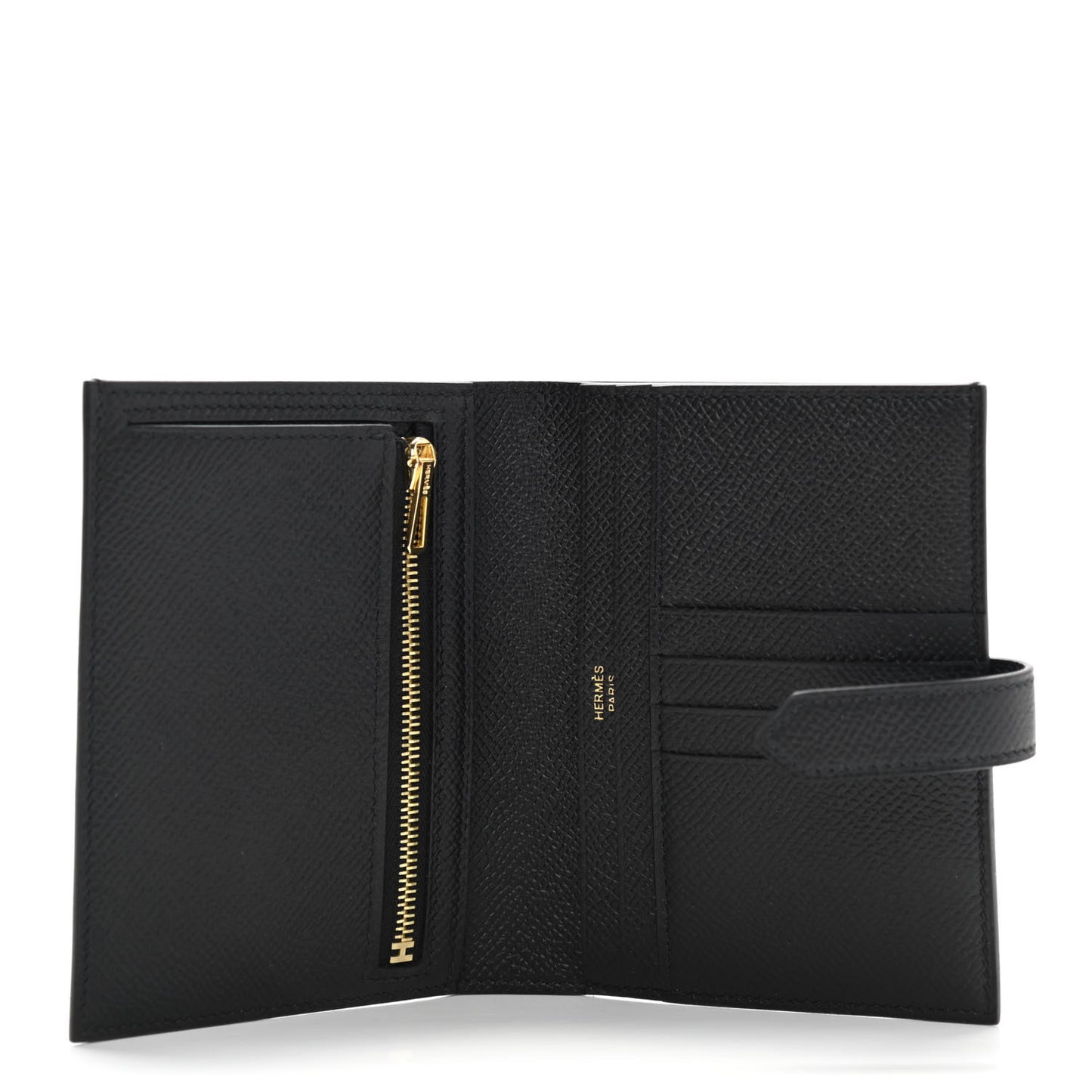 Epsom Bearn Compact Wallet Black