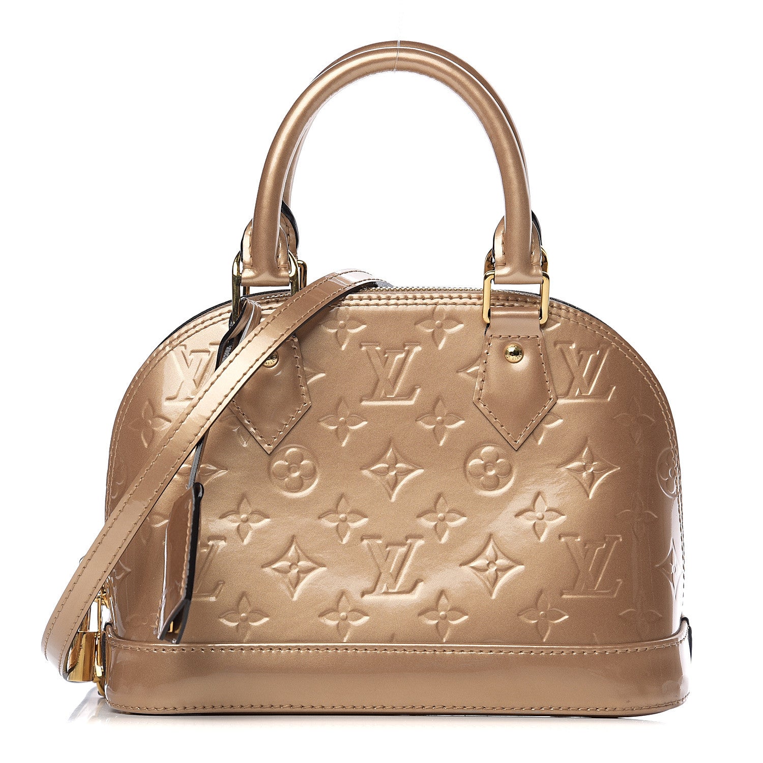 Louis Vuitton Vernis Alma BB Mordore 1 of 9