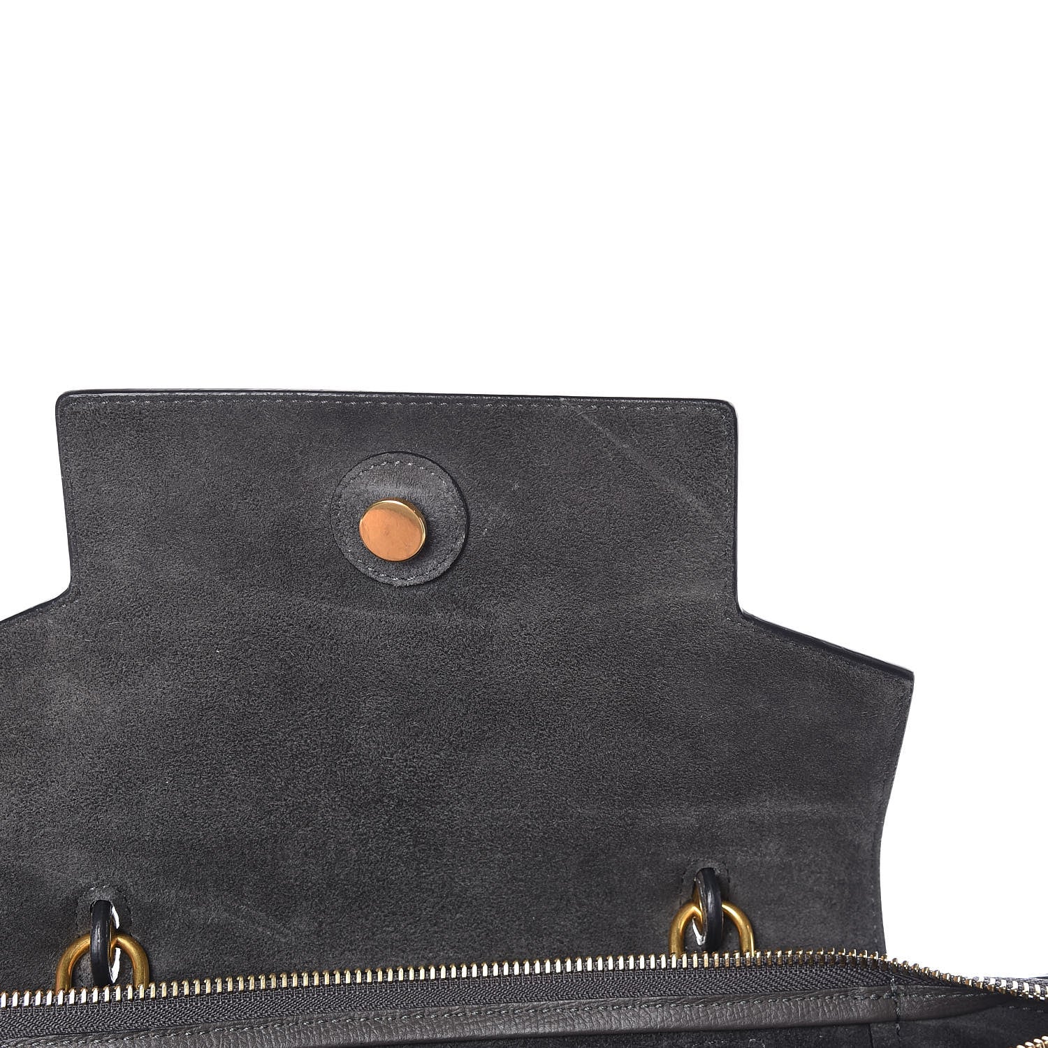 Celine Baby Grained Calfskin Micro Belt Bag Grey 9 of 13