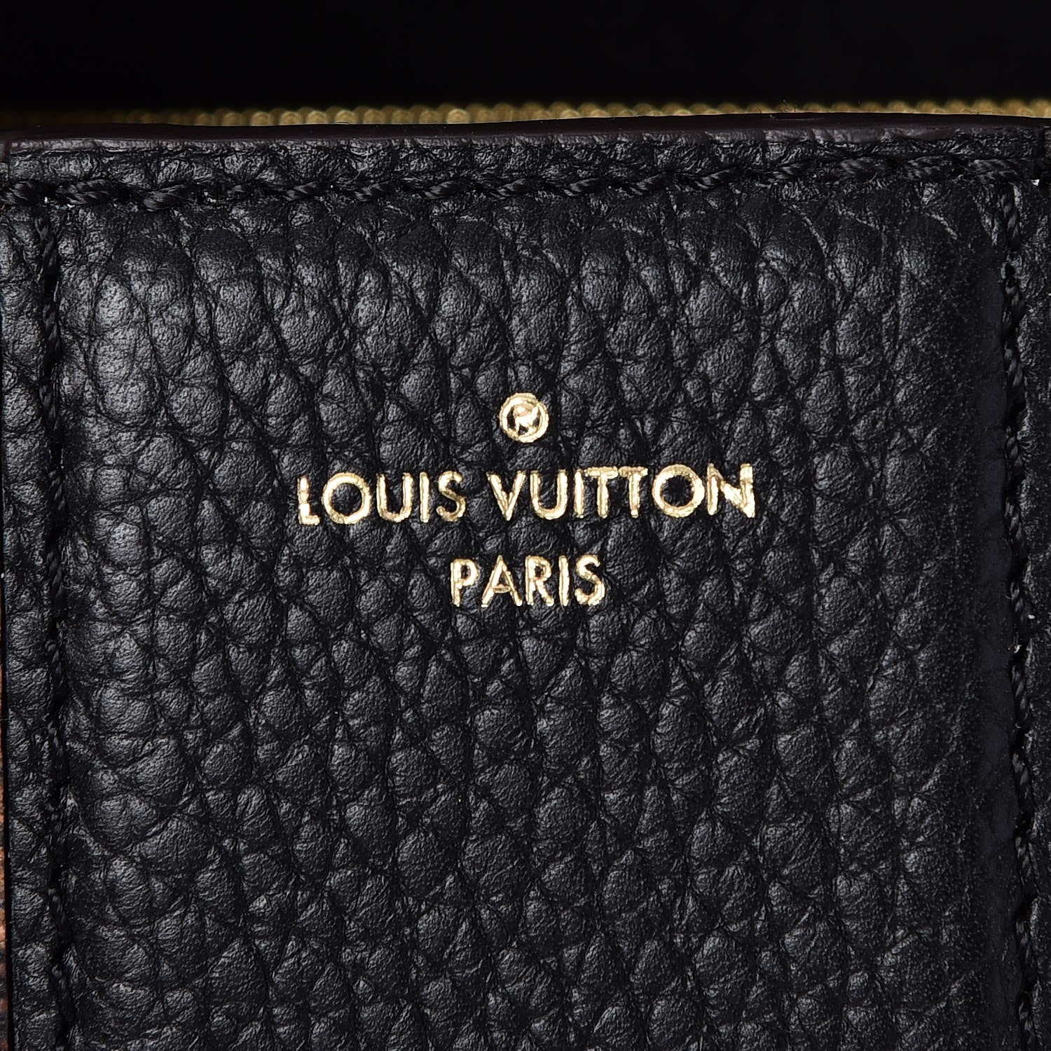 Louis Vuitton Damier Ebene Cuir Taurillon Wight Black 7 of 8