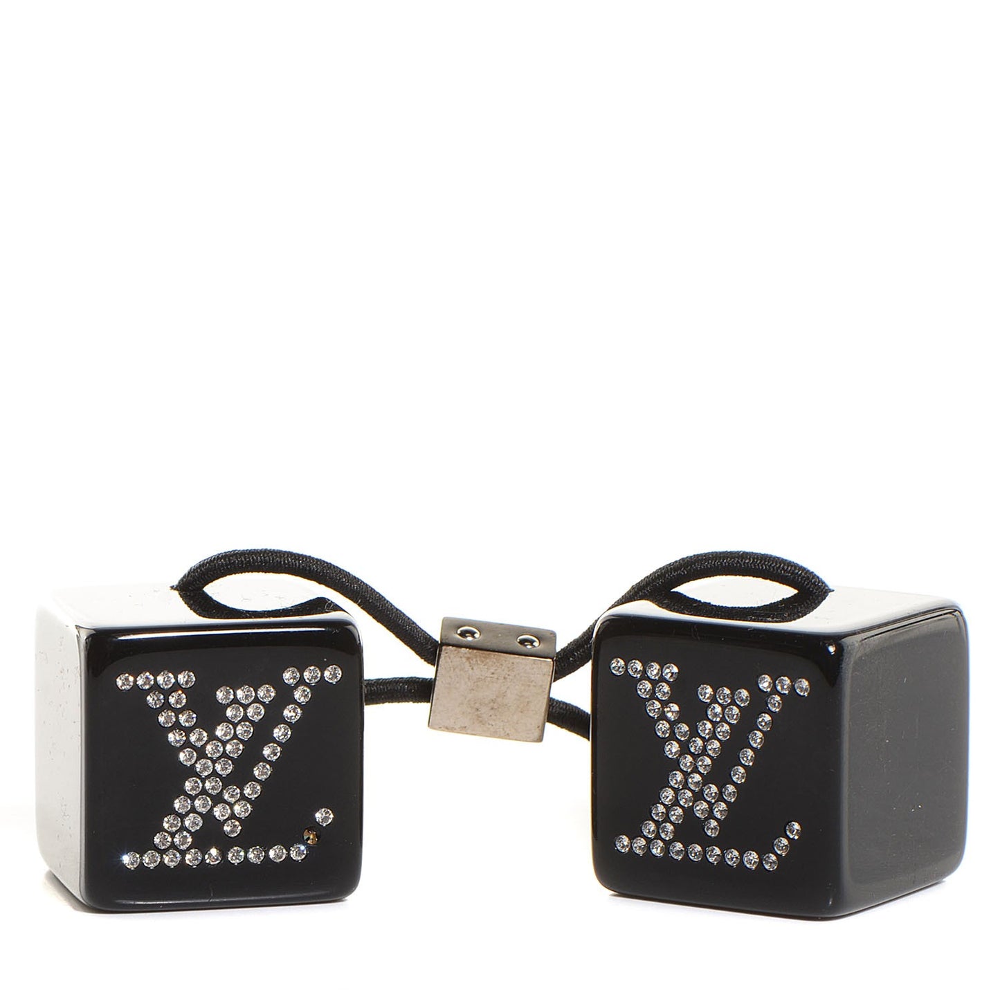 Crystal Hair Cube Black