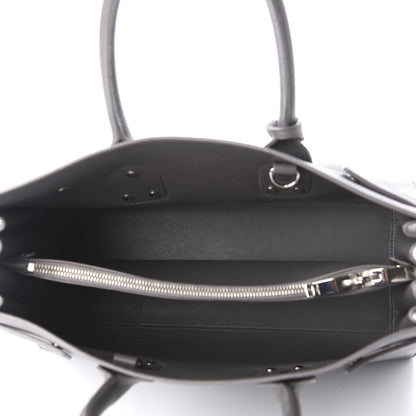 Saint Laurent Grained Calfskin Small Sac De Jour Fog 4 of 10