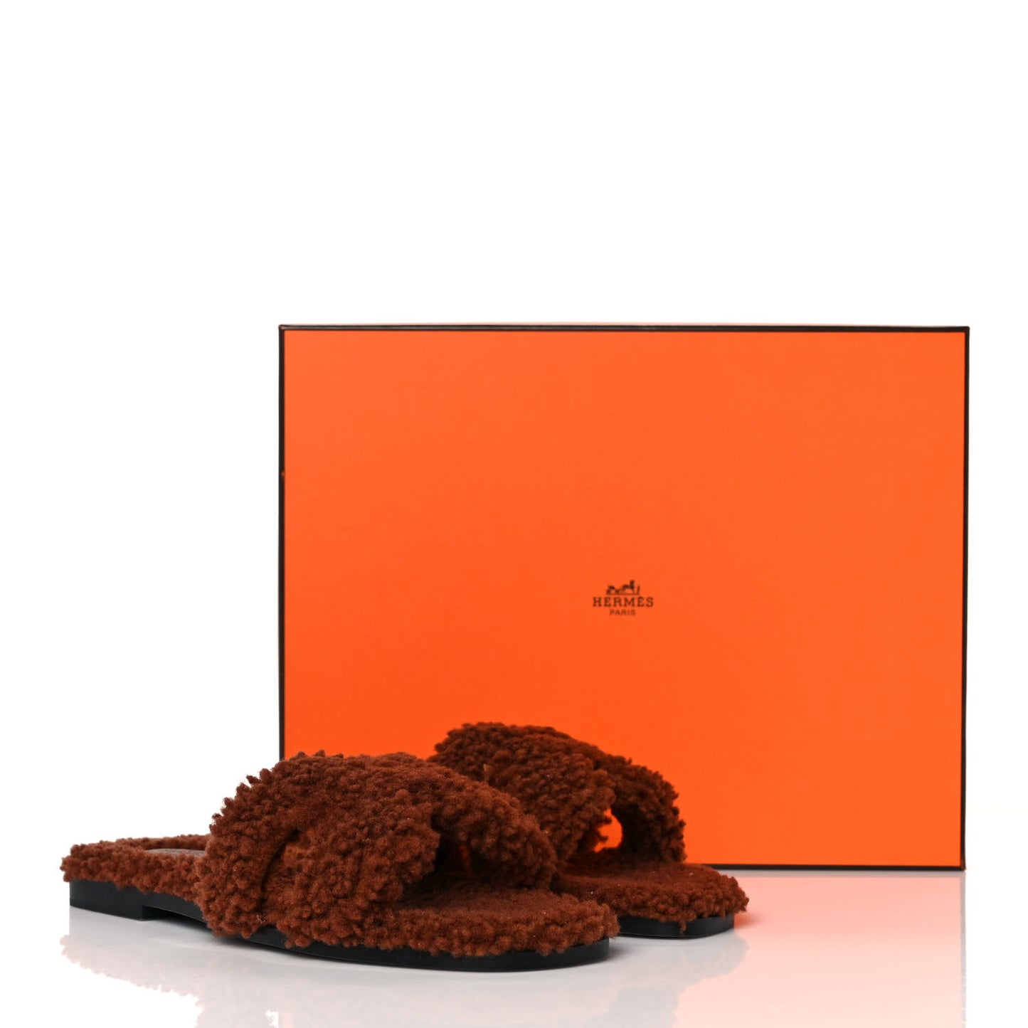 Woolskin Oran Sandals 36.5 Cognac
