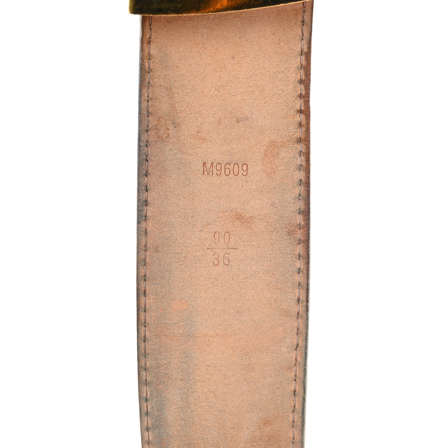 Louis Vuitton Damier Azur LV Initiales Belt 90 36 4 of 13