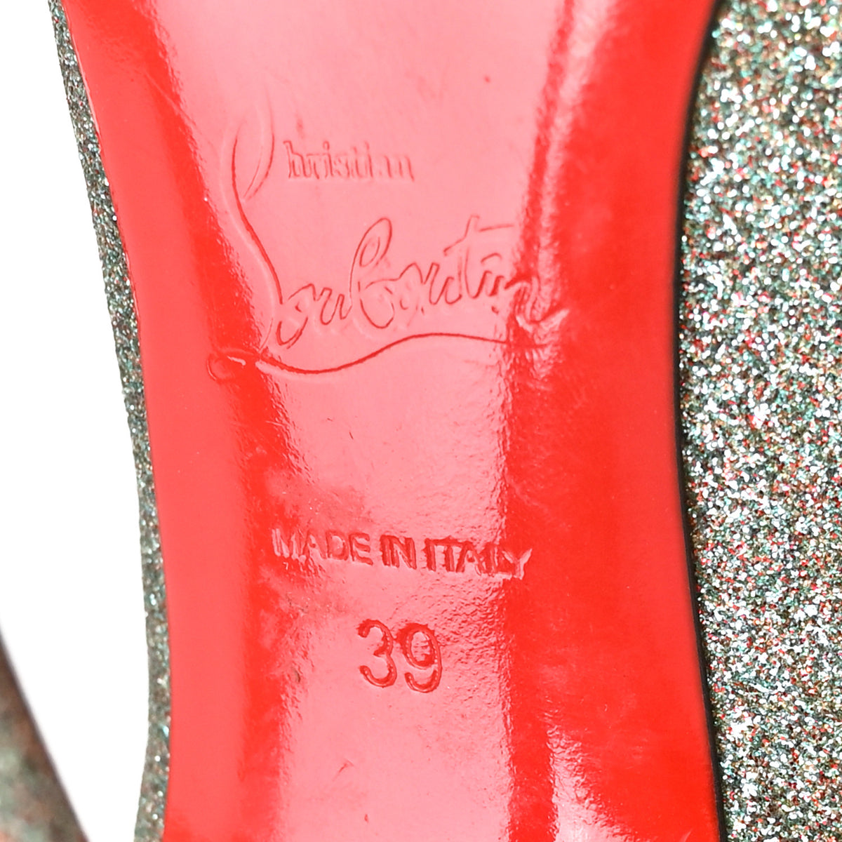 Christian Louboutin Glitter So Kate 120 Pumps 39 Disco Ball Multicolor 8 of 14